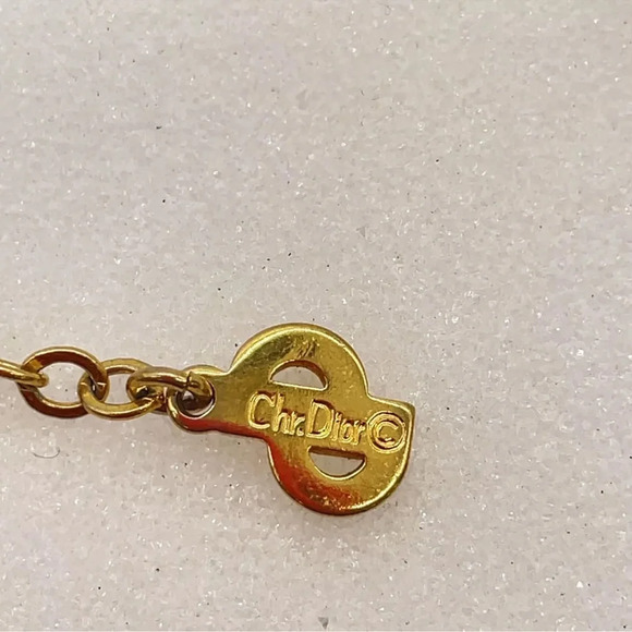 Authentic Christian Dior CD Necklace - Picture 8 of 11